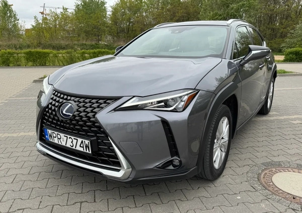 Lexus UX cena 104900 przebieg: 75881, rok produkcji 2021 z Warszawa małe 407